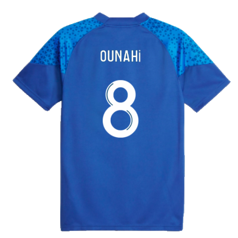 2023-2024 Marseille Training Jersey (Blue) (Ounahi 8)