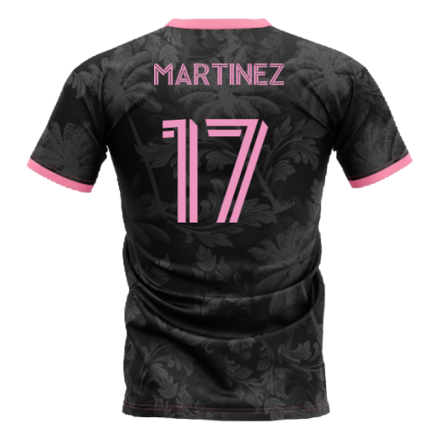 2024-2025 Miami Home Concept Football Shirt (Martinez 17)