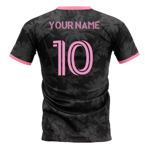 2024-2025 Miami Home Concept Football Shirt (Your Name)