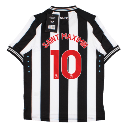 2023-2024 Newcastle Authentic Pro Home Shirt (Saint Maximin 10)