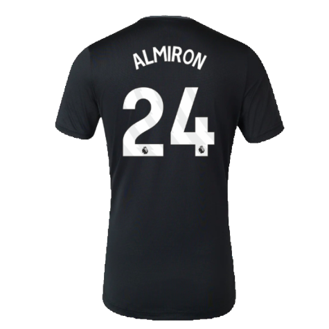 2023-2024 Newcastle Coaches Training Tee (Black) (Almiron 24)