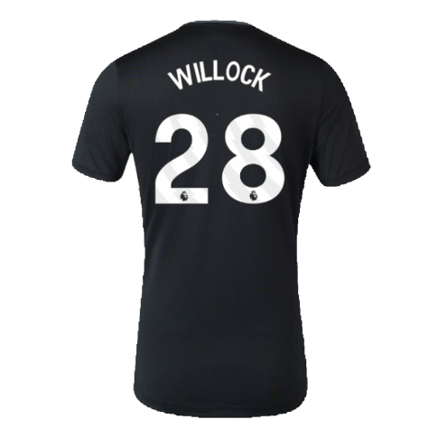 2023-2024 Newcastle Coaches Training Tee (Black) (Willock 28)