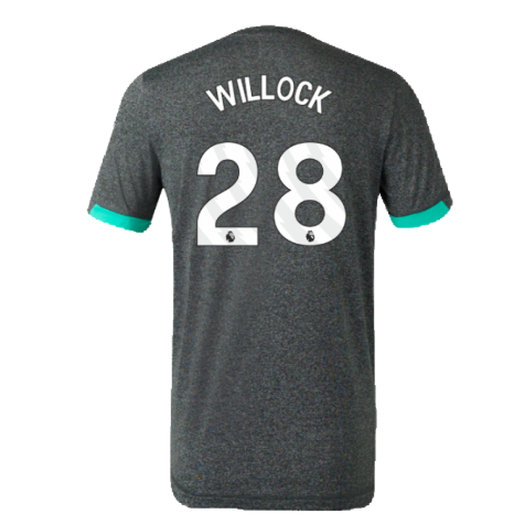 2023-2024 Newcastle Coaches Travel Tee (Black Marl) (Willock 28)