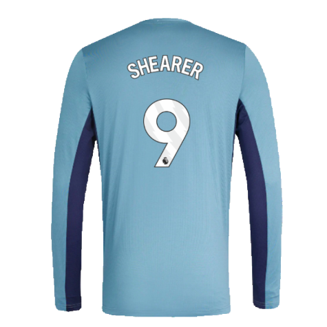 2023-2024 Newcastle Players Training Long Sleeve Tee (Bluestone) (Shearer 9)