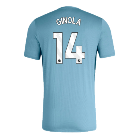 2023-2024 Newcastle Players Training Short Sleeve Tee (Bluestone) (Ginola 14)