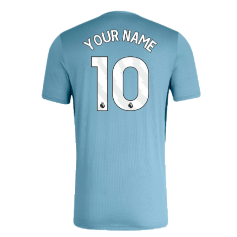 2023-2024 Newcastle Players Training Short Sleeve Tee (Bluestone) (Your Name)