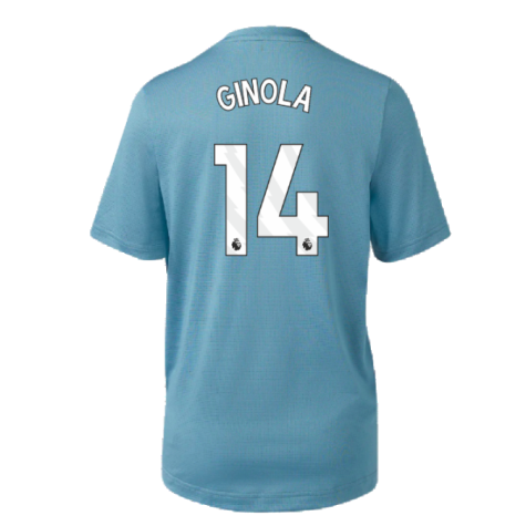2023-2024 Newcastle Players Training Tee (Bluestone) - Kids (Ginola 14)
