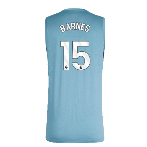 2023-2024 Newcastle Players Training Vest (Bluestone) (Barnes 15)