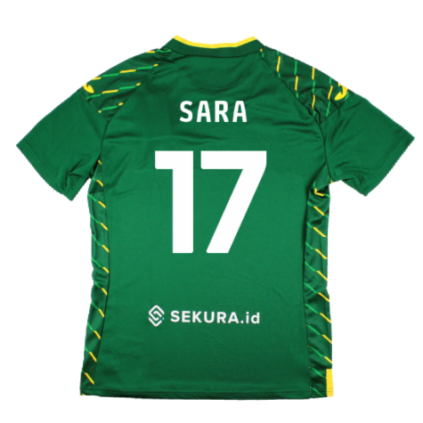 2023-2024 Norwich City Away Shirt (Sara 17)