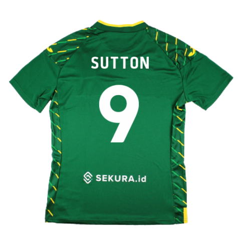 2023-2024 Norwich City Away Shirt (Sutton 9)