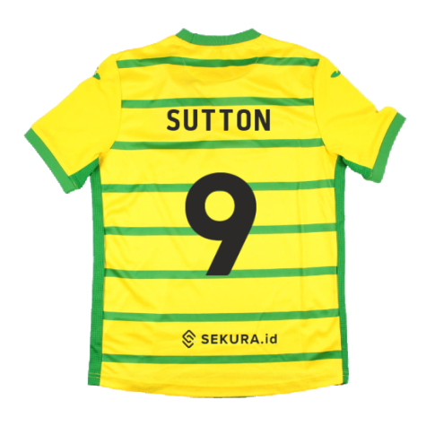 2023-2024 Norwich City Home Shirt (Kids) (Sutton 9)