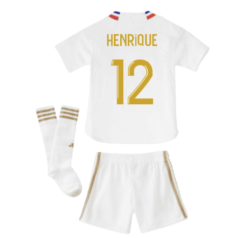 2023-2024 Olympique Lyon Home Mini Kit (Henrique 12)