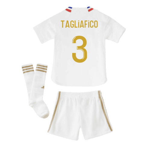 2023-2024 Olympique Lyon Home Mini Kit (Tagliafico 3)