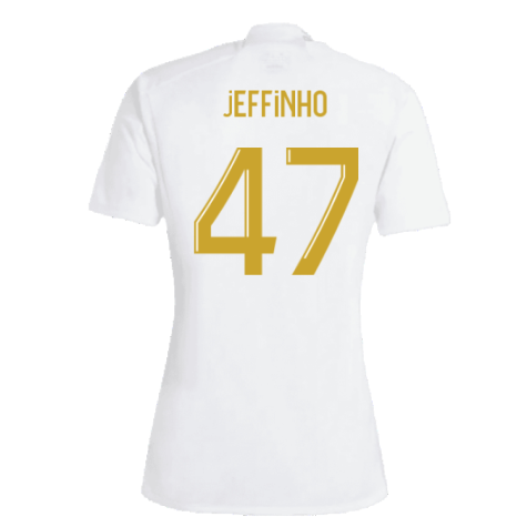 2023-2024 Olympique Lyon Home Shirt (Jeffinho 47)