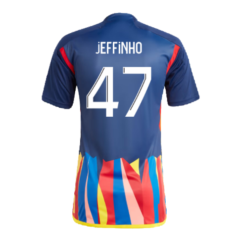 2023-2024 Olympique Lyon Third Shirt (Jeffinho 47)