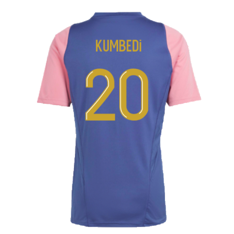 2023-2024 Olympique Lyon Training Jersey (Navy) (Kumbedi 20)