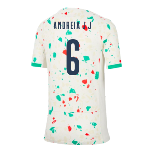 2023-2024 Portugal Away Shirt (Kids) (Andreia J J 6)