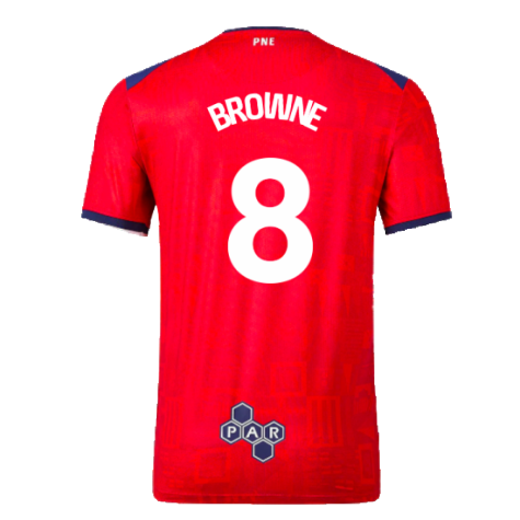 2023-2024 Preston North End Away Shirt (Browne 8)