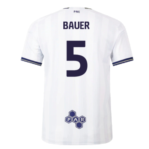 2023-2024 Preston North End Home Shirt (Bauer 5)