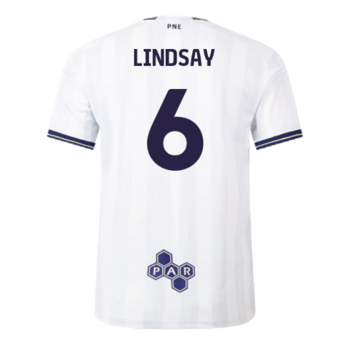 2023-2024 Preston North End Home Shirt (Kids) (Lindsay 6)