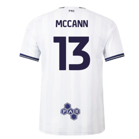 2023-2024 Preston North End Home Shirt (Kids) (McCann 13)