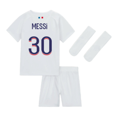 2023-2024 PSG Away Baby Kit (Messi 30)