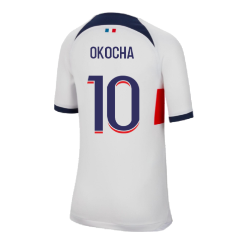 2023-2024 PSG Away Shirt (Kids) (Okocha 10)