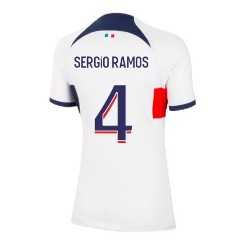 2023-2024 PSG Away Shirt (Womens) (Sergio Ramos 4)