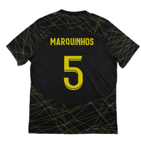 2023-2024 PSG Fourth Shirt (Marquinhos 5)