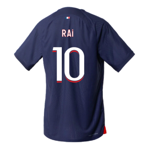 2023-2024 PSG Home Match Authentic Shirt (Rai 10)