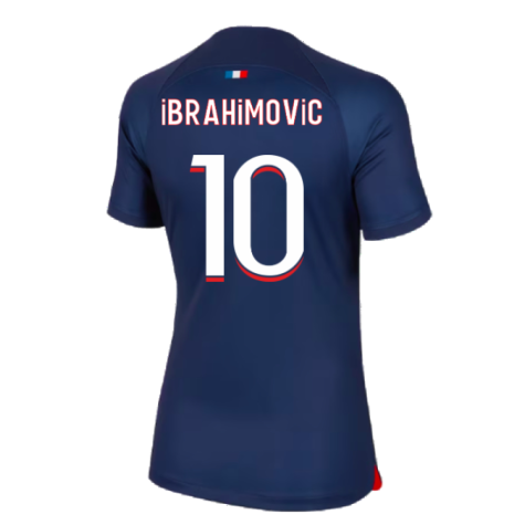 2023-2024 PSG Home Shirt (Ladies) (Ibrahimovic 10)