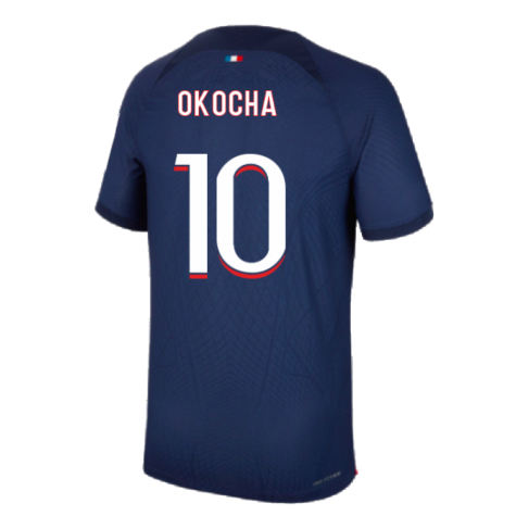 2023-2024 PSG Home Shirt (Okocha 10)