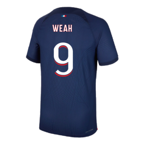 2023-2024 PSG Home Shirt (Weah 9)