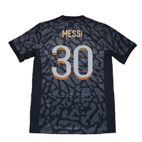 2023-2024 PSG Paris Saint Germain Third Shirt (Messi 30)