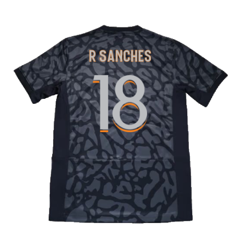 2023-2024 PSG Paris Saint Germain Third Shirt (R Sanches 18)