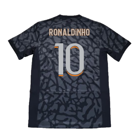 2023-2024 PSG Paris Saint Germain Third Shirt (Ronaldinho 10)