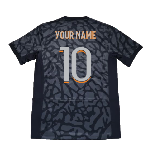 2023-2024 PSG Paris Saint Germain Third Shirt (Your Name)