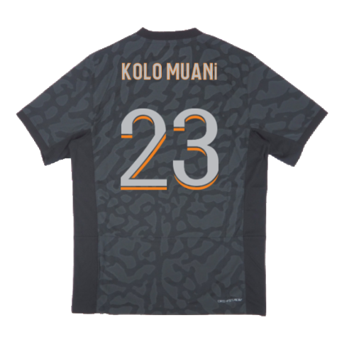 2023-2024 PSG Third Authentic Players Shirt (Kolo Muani 23)