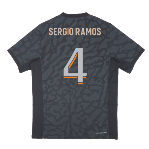 2023-2024 PSG Third Authentic Players Shirt (Sergio Ramos 4)