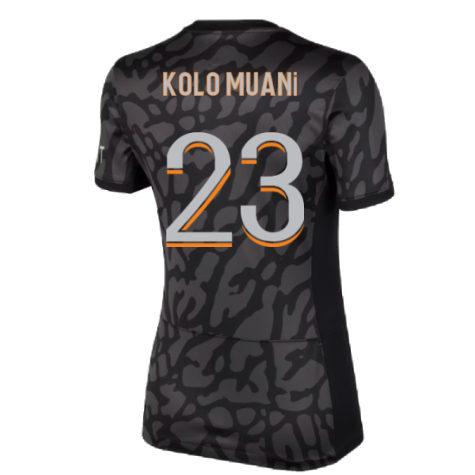 2023-2024 PSG Third Shirt (Womens) (Kolo Muani 23)