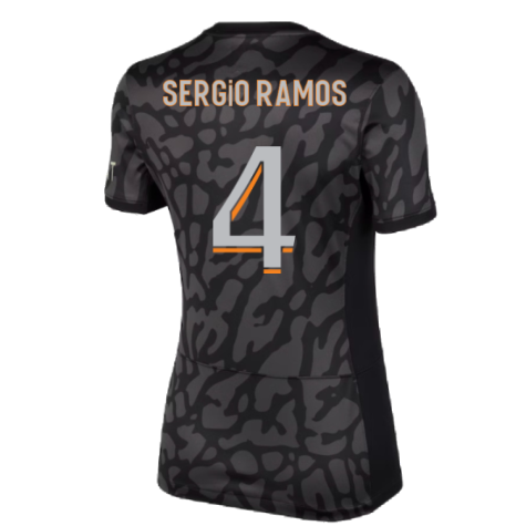 2023-2024 PSG Third Shirt (Womens) (Sergio Ramos 4)