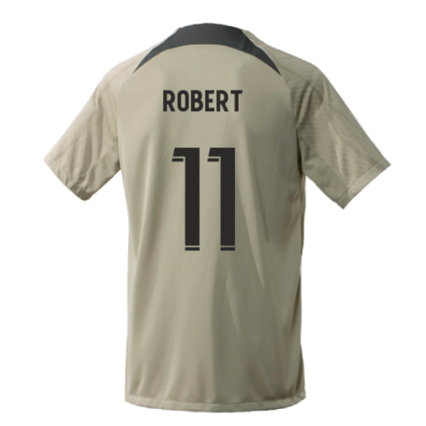 2023-2024 PSG Training Shirt (Stone) (Robert 11)