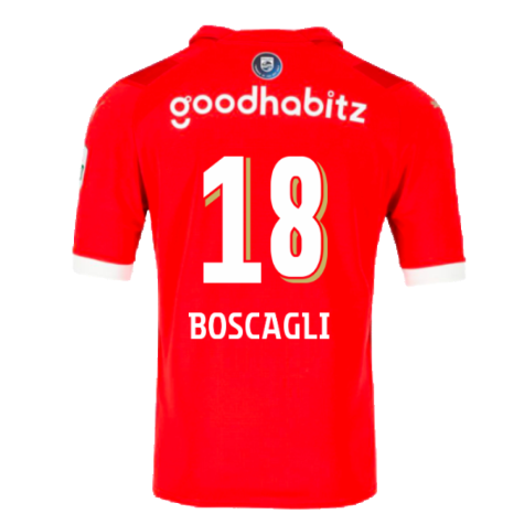 2023-2024 PSV Eindhoven Home Shirt (Boscagli 18)