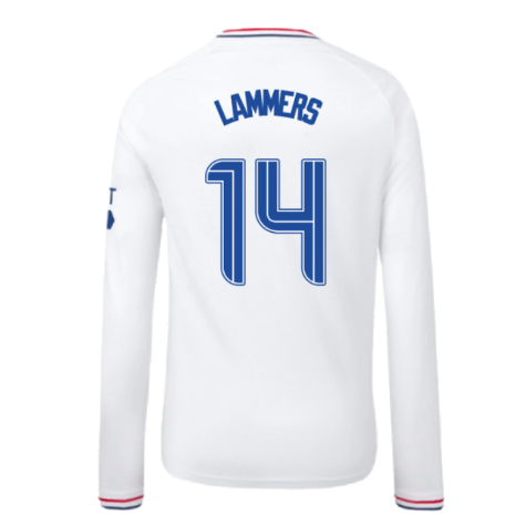 2023-2024 Rangers Away Long Sleeve Shirt (Kids) (Lammers 14)