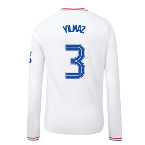 2023-2024 Rangers Away Long Sleeve Shirt (Kids) (Yilmaz 3)