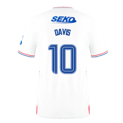 2023-2024 Rangers Away Shirt (Davis 10)