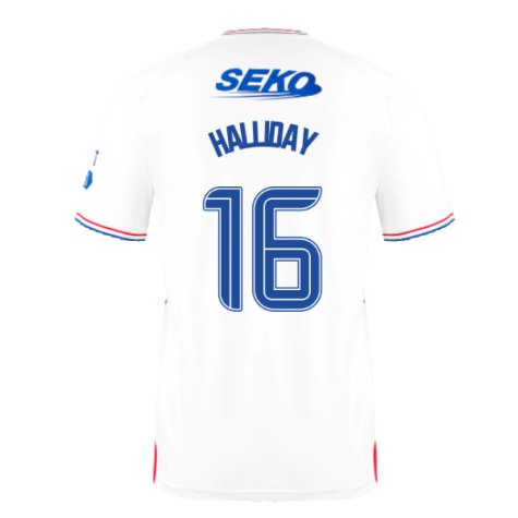 2023-2024 Rangers Away Shirt (Halliday 16)