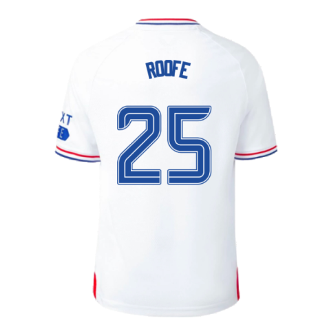 2023-2024 Rangers Away Shirt (Kids) (Roofe 25)