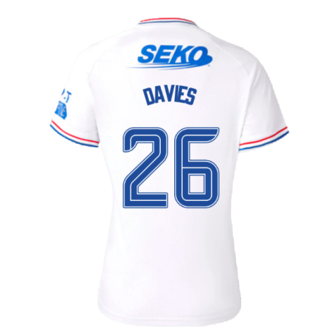 2023-2024 Rangers Away Shirt (Ladies) (Davies 26)