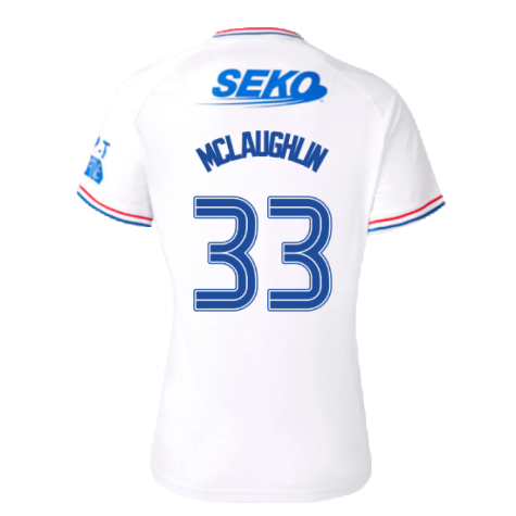 2023-2024 Rangers Away Shirt (Ladies) (McLaughlin 33)